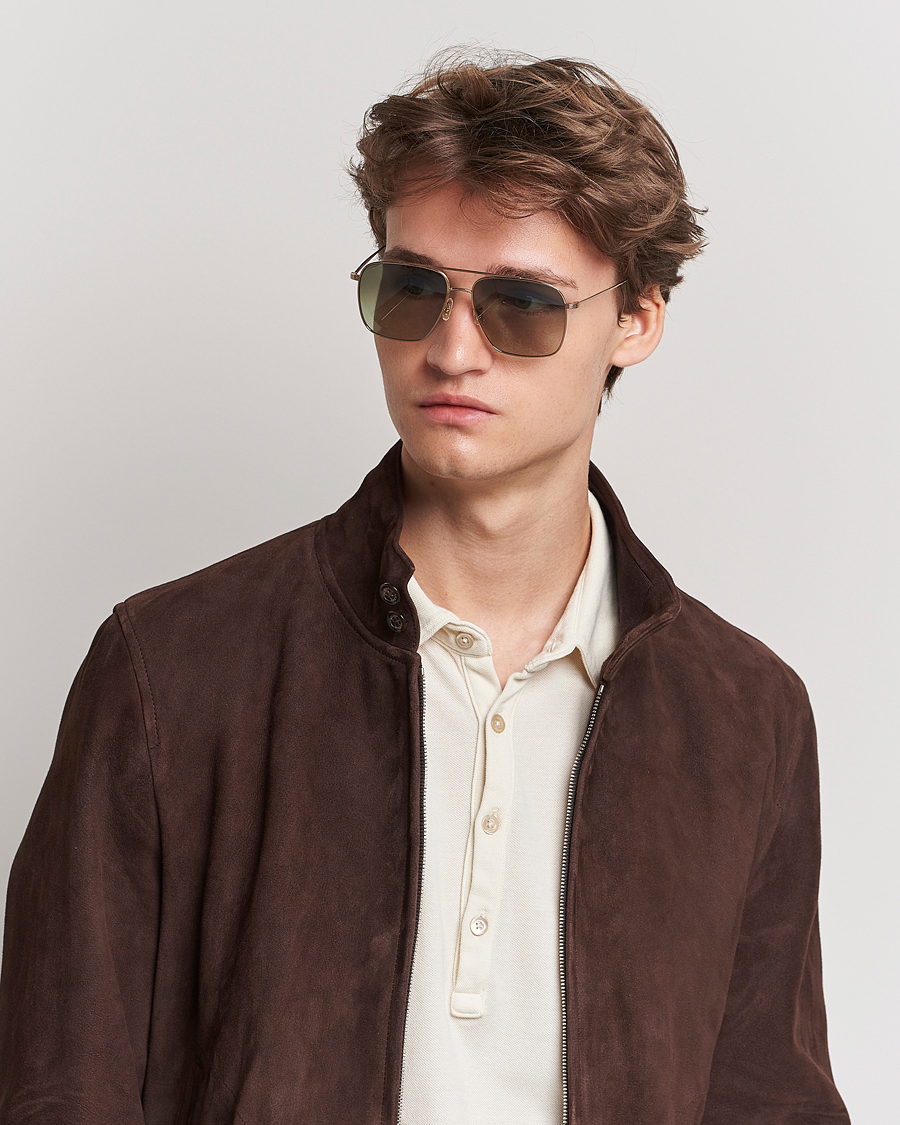 Men | Sunglasses | Oliver Peoples | 0OV1320ST Dresner Sunglasses Gold