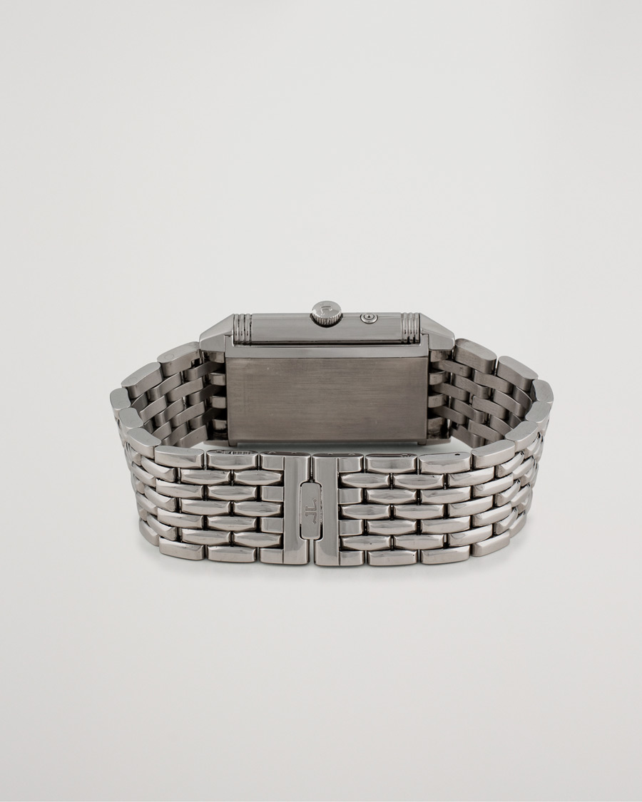 Men | Pre-Owned & Vintage Watches | Jaeger-LeCoultre Pre-Owned | Reverso Duoface 270.8.54 Steel Silver Black