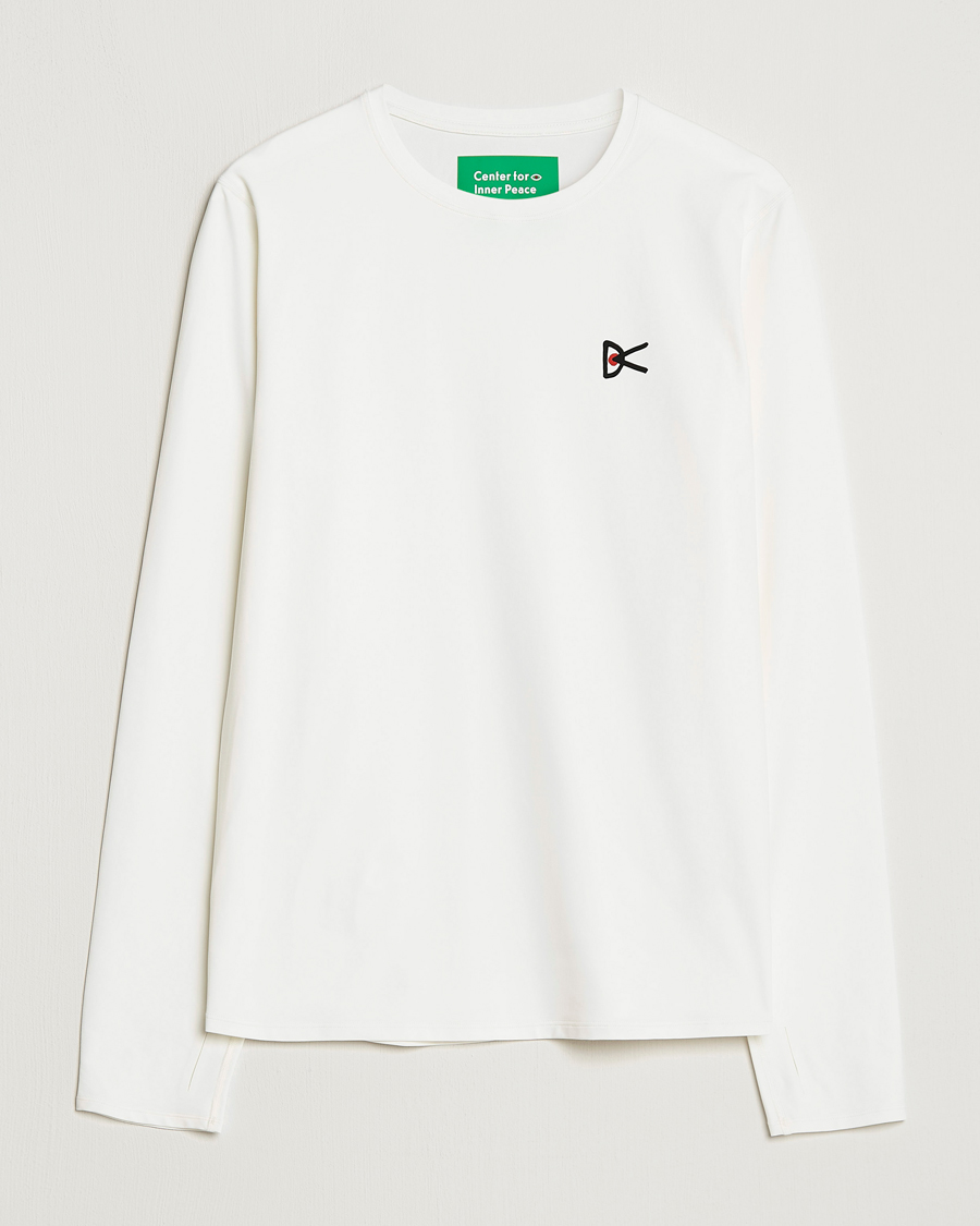 Men | T-Shirts | District Vision | Deva-Tech Long Sleeve T-Shirt White