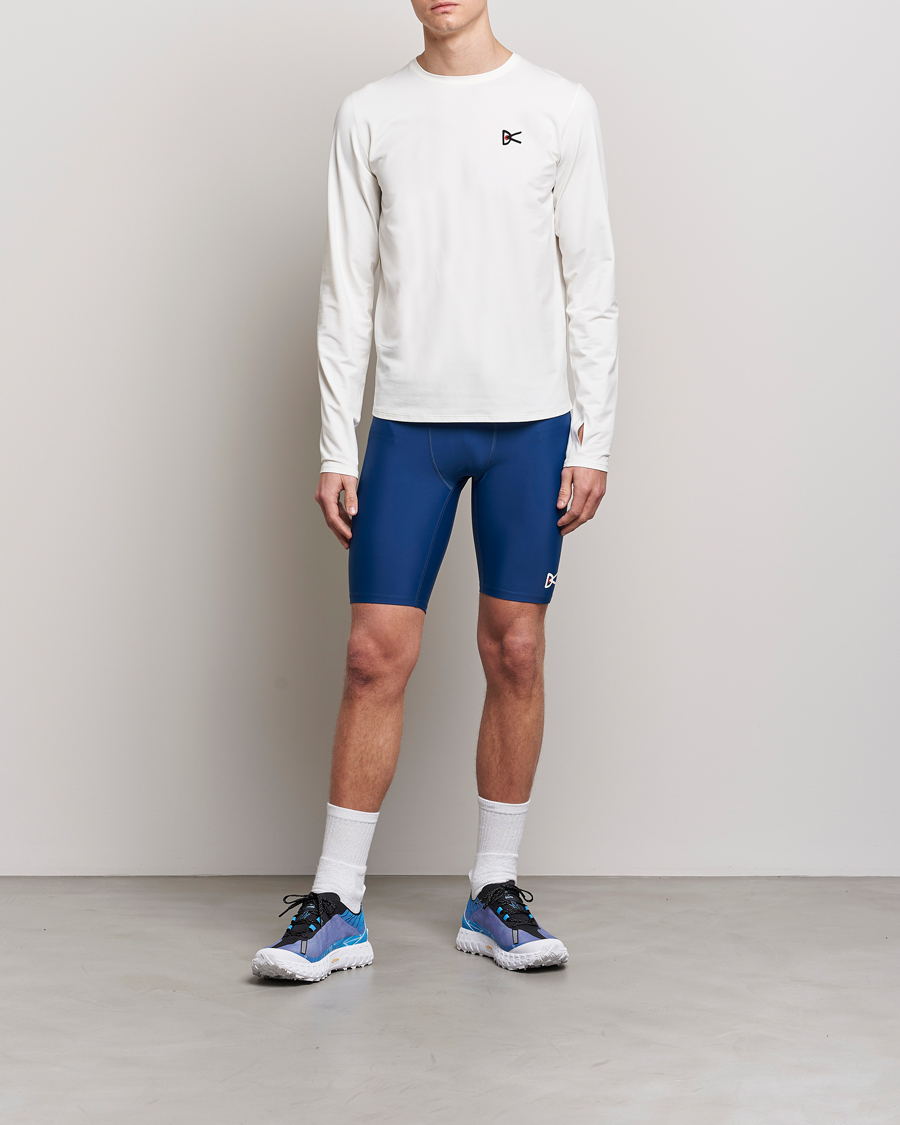 Men | Shorts | District Vision | TomTom Half Tights Ocean Blue