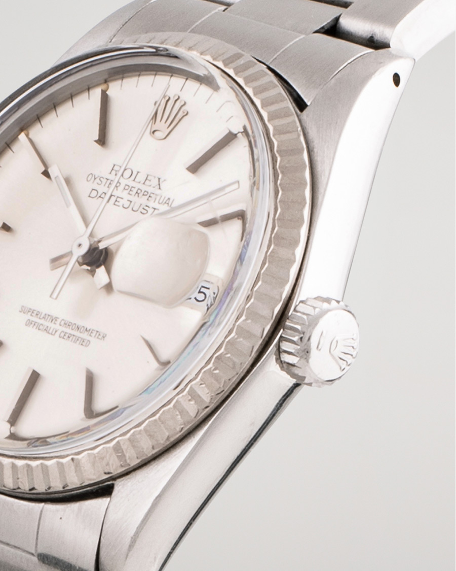 Men | Rolex Pre-Owned Datejust 16014 Oyster Perpetual Steel Silver Steel Silver | Rolex Pre-Owned | Datejust 16014 Oyster Perpetual Steel Silver Steel Silver