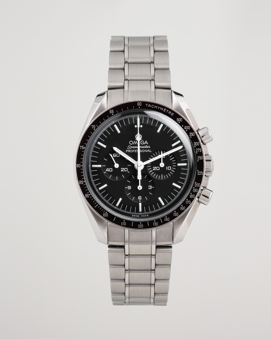 Men | Pre-Owned & Vintage Watches | Omega Pre-Owned | Speedmaster Moonwatch PRO 005 Steel Black