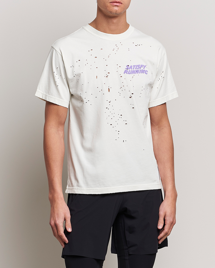 Men | T-Shirts | Satisfy | MothTech T-Shirt Off White