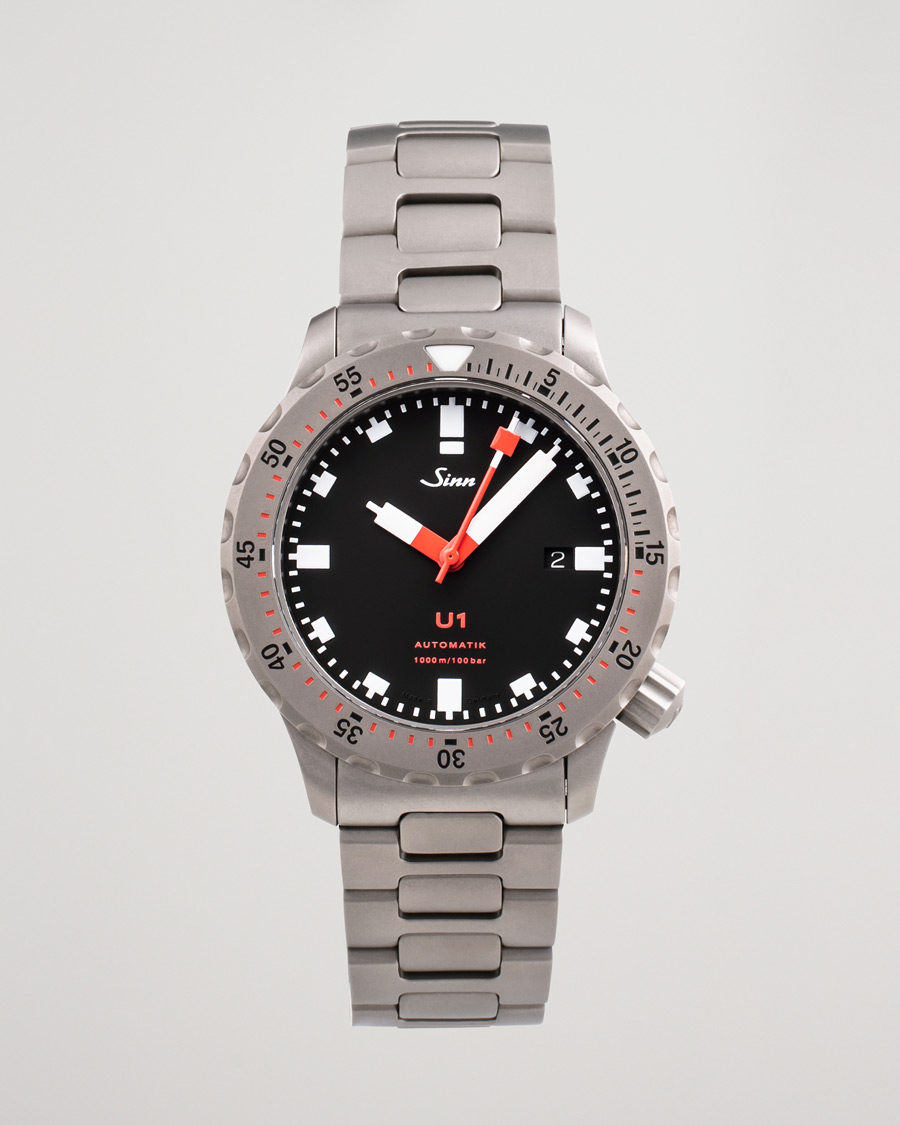 Men | Pre-Owned & Vintage Watches | Sinn Pre-Owned | Diving U1 1010.010 Steel Black