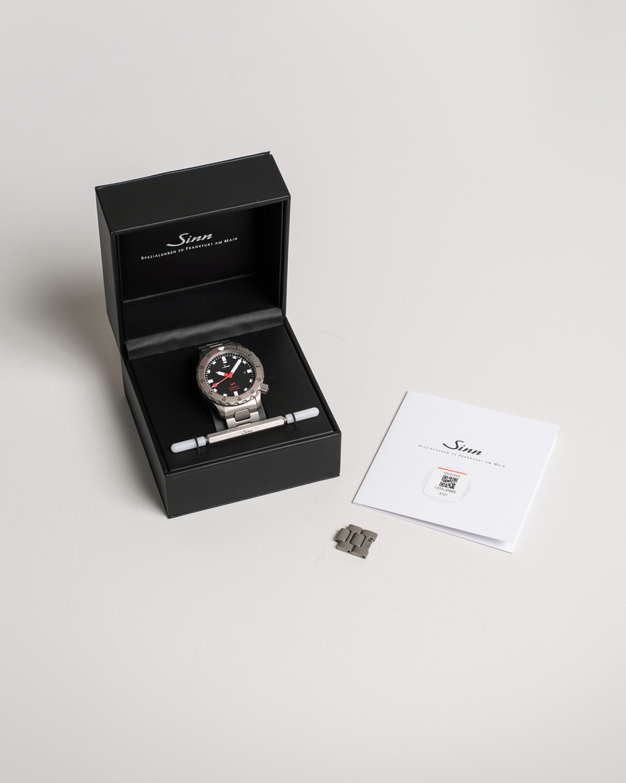 Men | Pre-Owned & Vintage Watches | Sinn Pre-Owned | Diving U1 1010.010 Steel Black