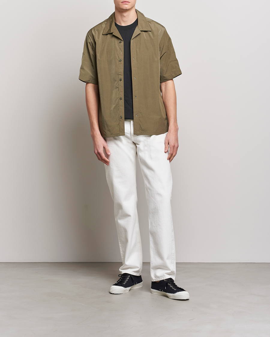 Men | Shirts | NN07 | Ole Recycled Resort Shirt Army