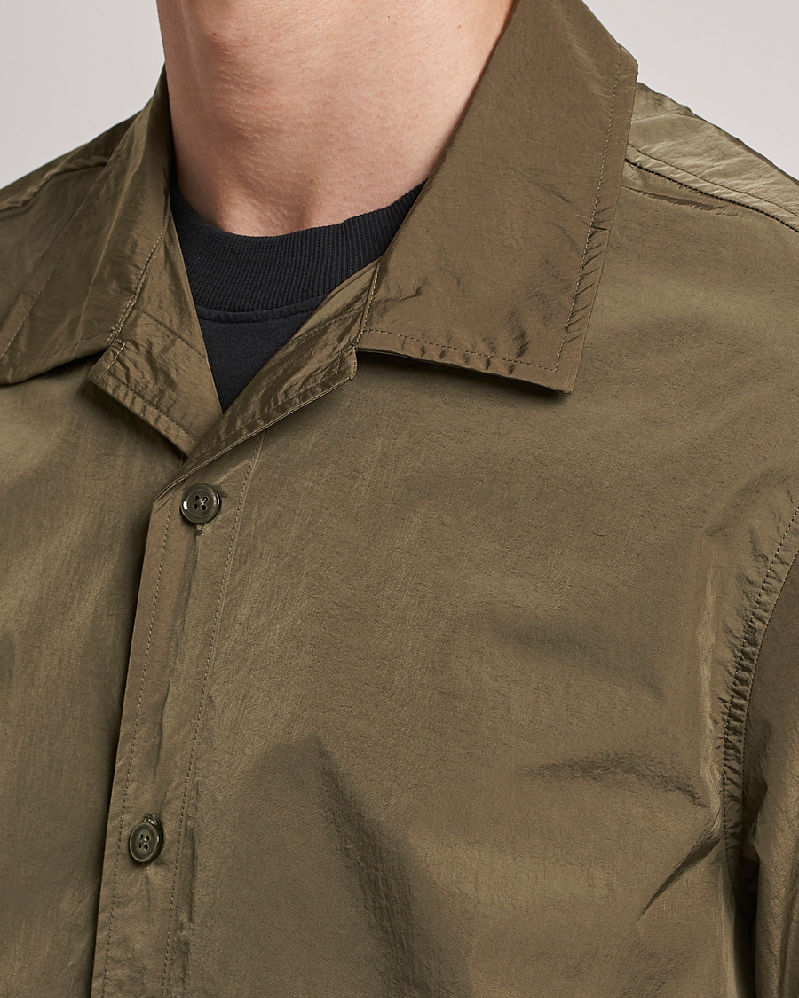 Men | Shirts | NN07 | Ole Recycled Resort Shirt Army