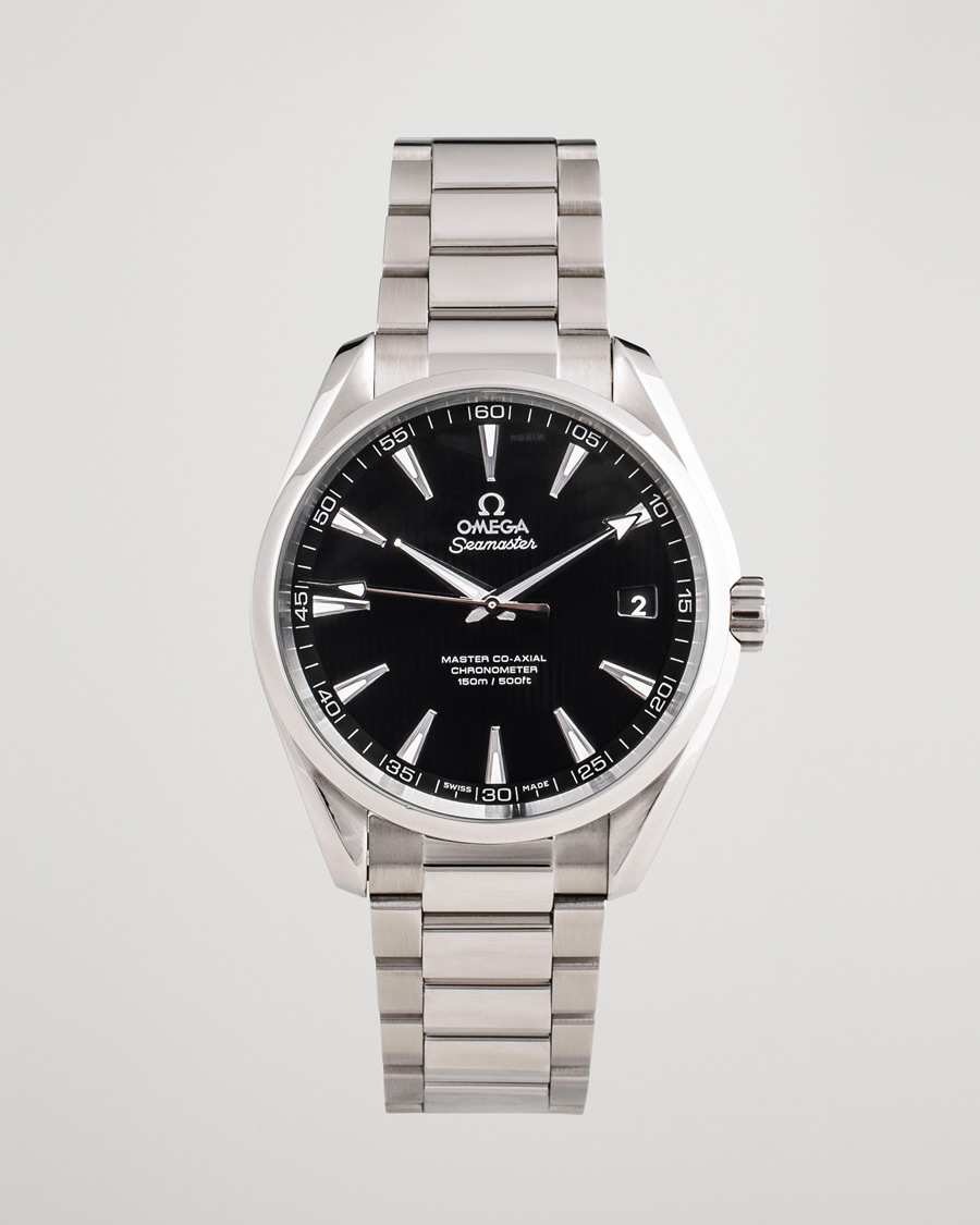 Men | Pre-Owned & Vintage Watches | Omega Pre-Owned | Seamaster Aqua Terra 231.10.42.21.01.003 Steel Black