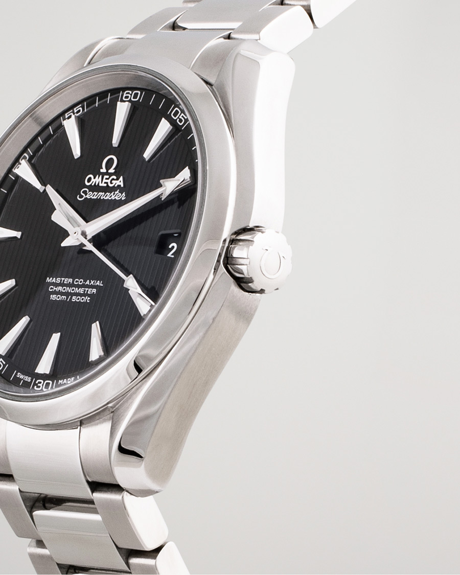 Men | Pre-Owned & Vintage Watches | Omega Pre-Owned | Seamaster Aqua Terra 231.10.42.21.01.003 Steel Black