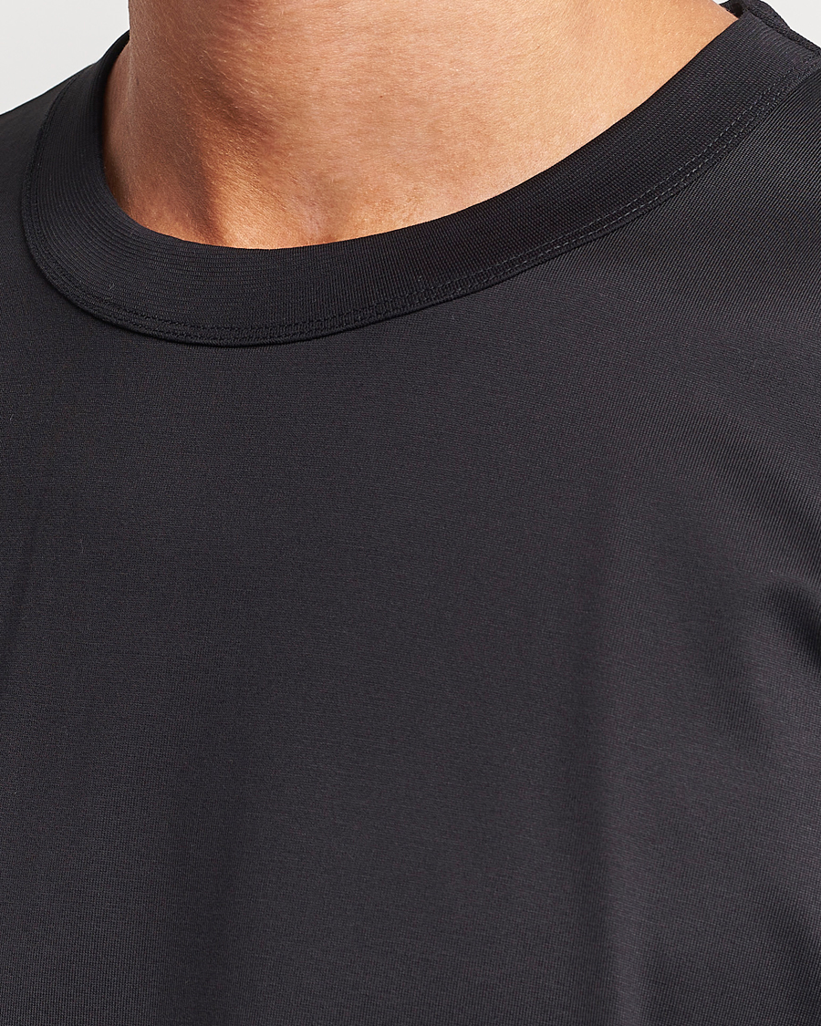 Men | T-Shirts | Bread & Boxers | Pima Cotton Crew Neck T-Shirt Black