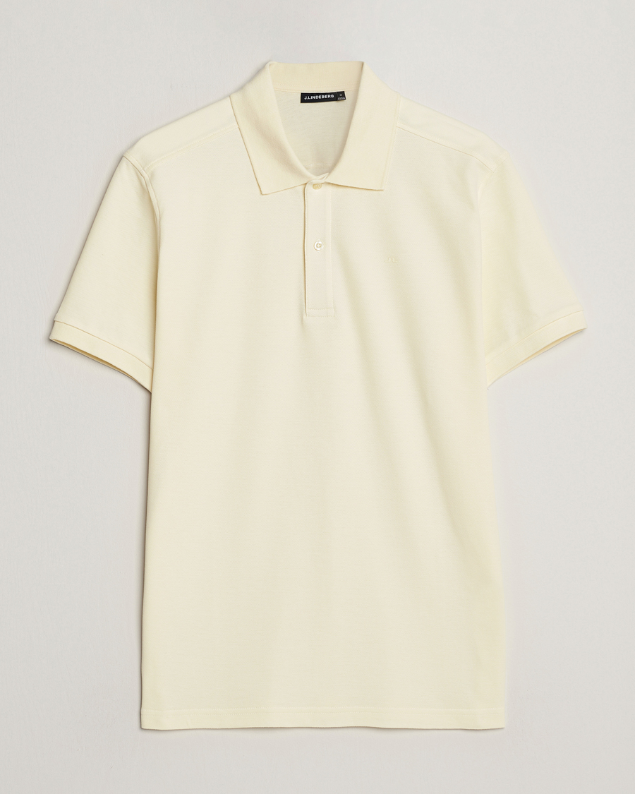Men | Polo Shirts | J.Lindeberg | Troy Polo Pear Sorbet