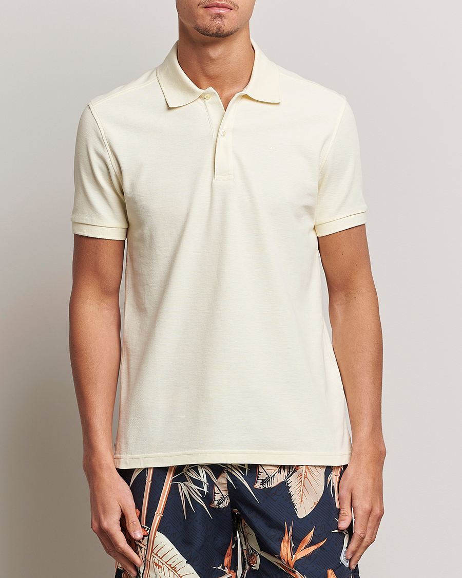 Men | Polo Shirts | J.Lindeberg | Troy Polo Pear Sorbet