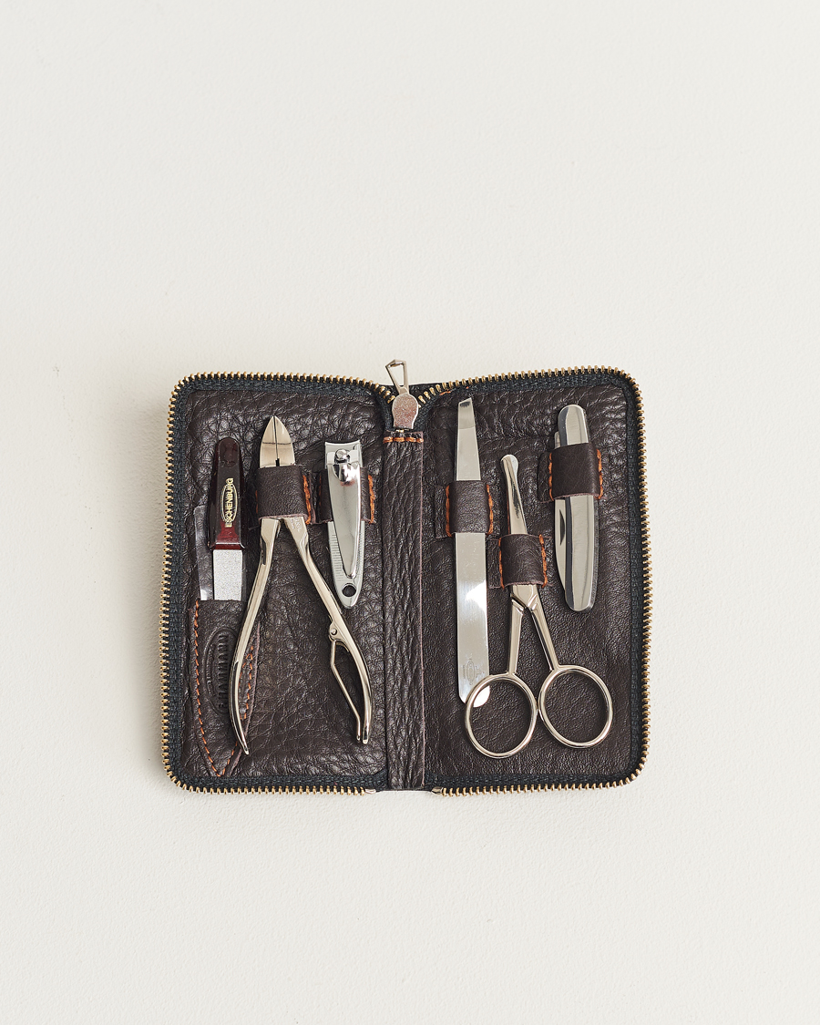 Men | Home | F. Hammann | Men's Manicure Set Dark Brown