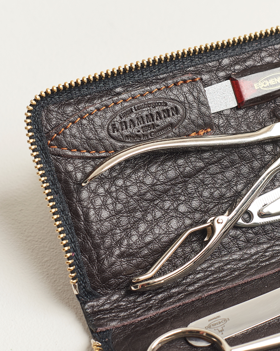 Men | Home | F. Hammann | Men's Manicure Set Dark Brown