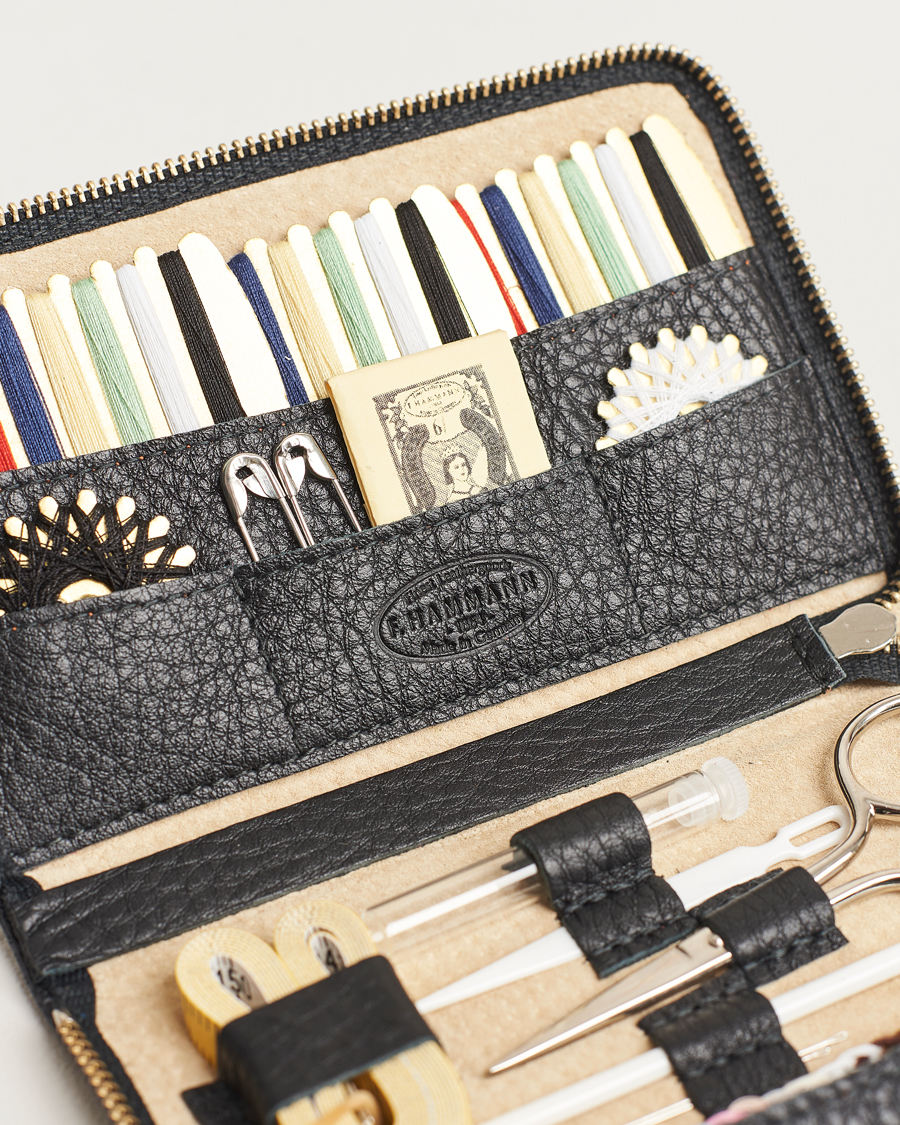 Men | Home | F. Hammann | Travel Sewing Set Black