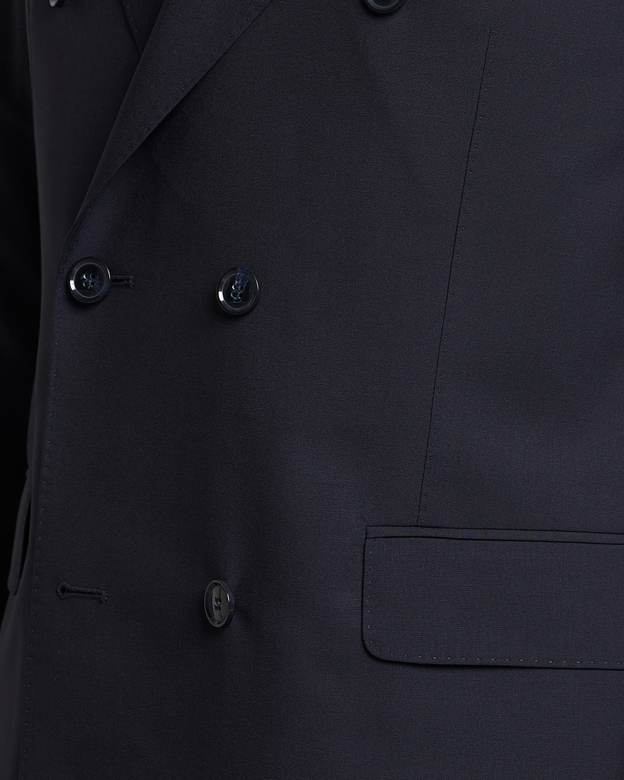 Men | Blazers | Oscar Jacobson | Farris Wool Blazer Navy