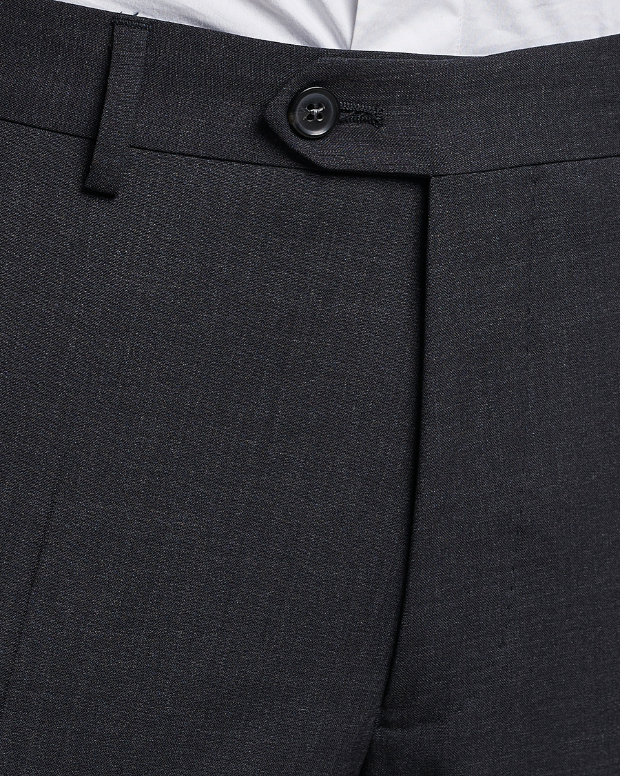 Men | Trousers | Oscar Jacobson | Denz Wool Trousers Grey