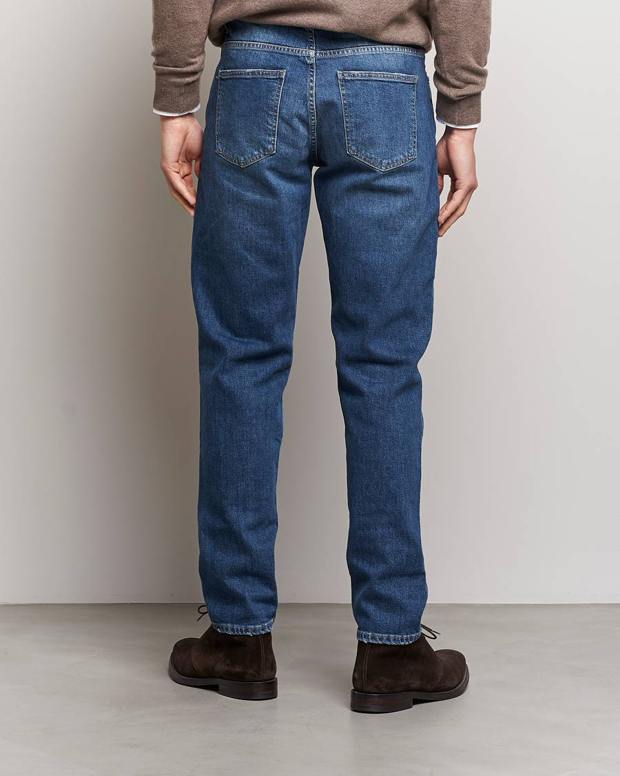 Men | Jeans | Oscar Jacobson | Karl Cotton Stretch Jeans Vintage Wash