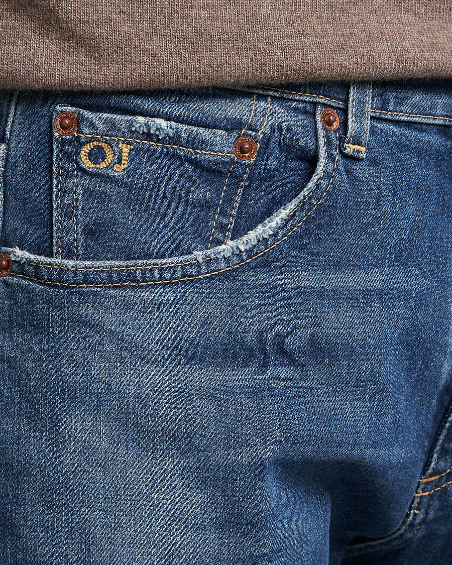 Men | Jeans | Oscar Jacobson | Karl Cotton Stretch Jeans Vintage Wash