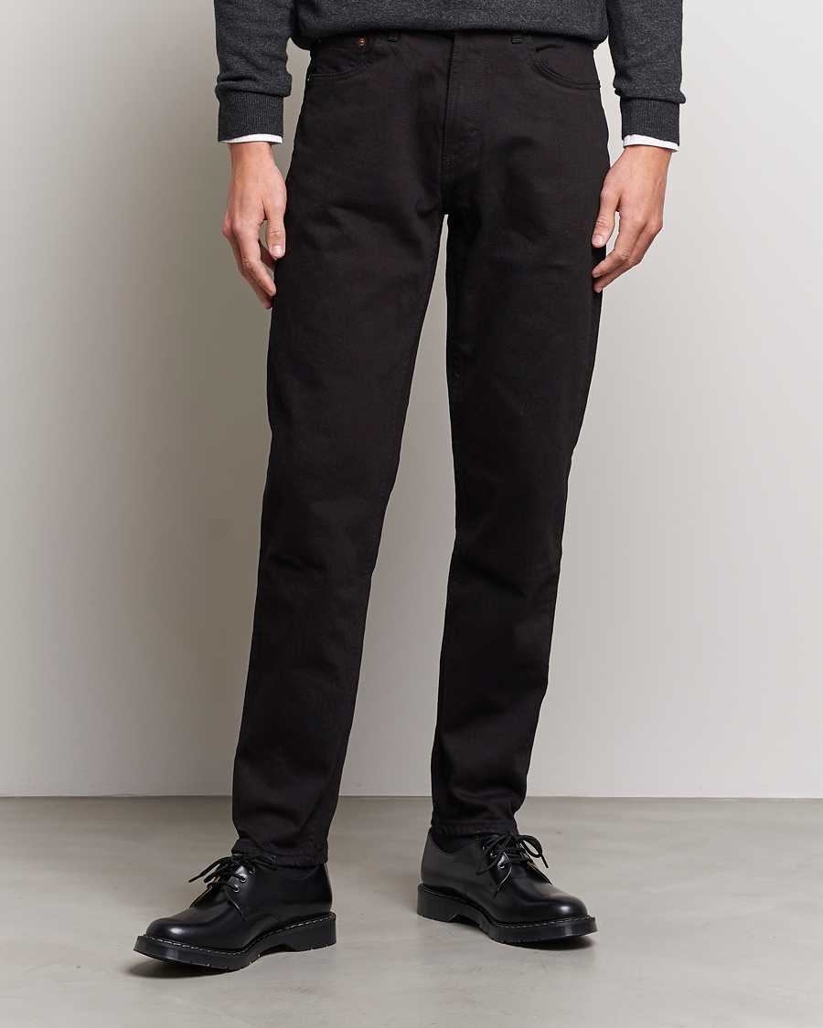 Men | Jeans | Oscar Jacobson | Karl Cotton Stretch Jeans Black