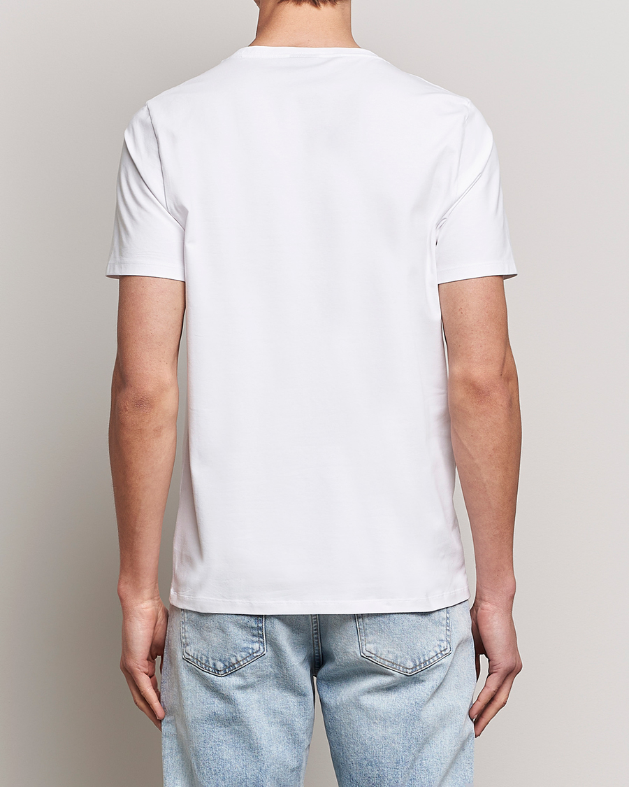 Men | T-Shirts | Oscar Jacobson | Kyran Cotton T-shirt S-S White