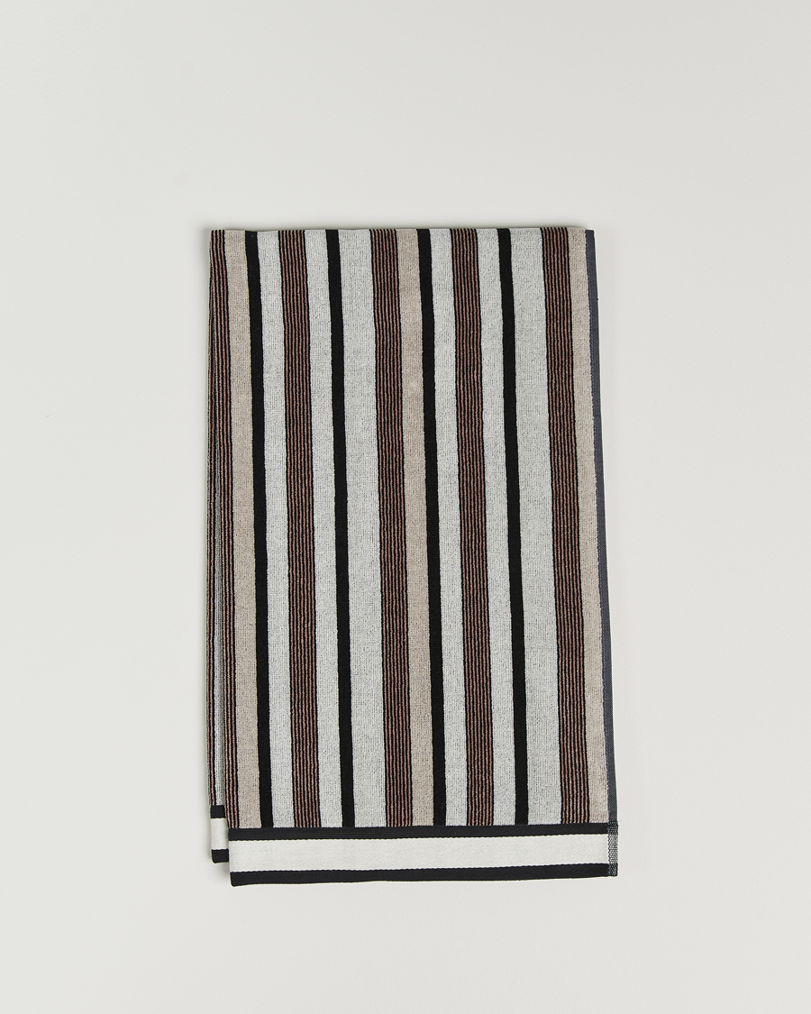 Men | Fabrics | Missoni Home | Craig Bath Towel 70x115cm Grey/Black