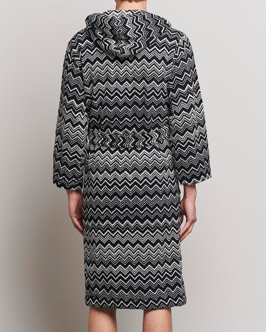 Men | Pyjamas & Robes | Missoni Home | Keith Bathrobe Grey/Black