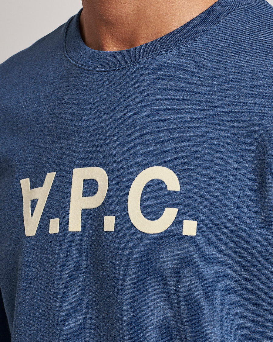 Men | Sweaters & Knitwear | A.P.C. | VPC Sweatshirt Indigo