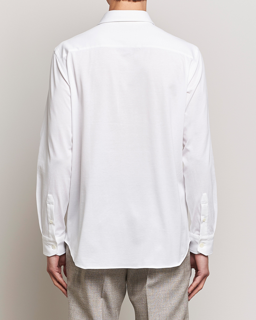 Men | Shirts | Brioni | Soft Cotton Jersey Shirt White