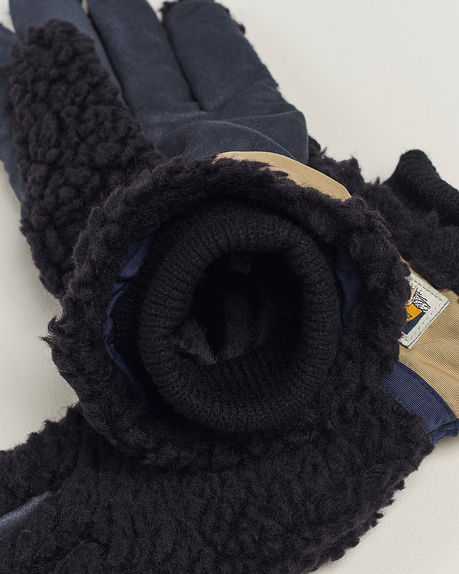 Men | Elmer by Swany Sota Wool Teddy Gloves Black | Elmer by Swany | Sota Wool Teddy Gloves Black