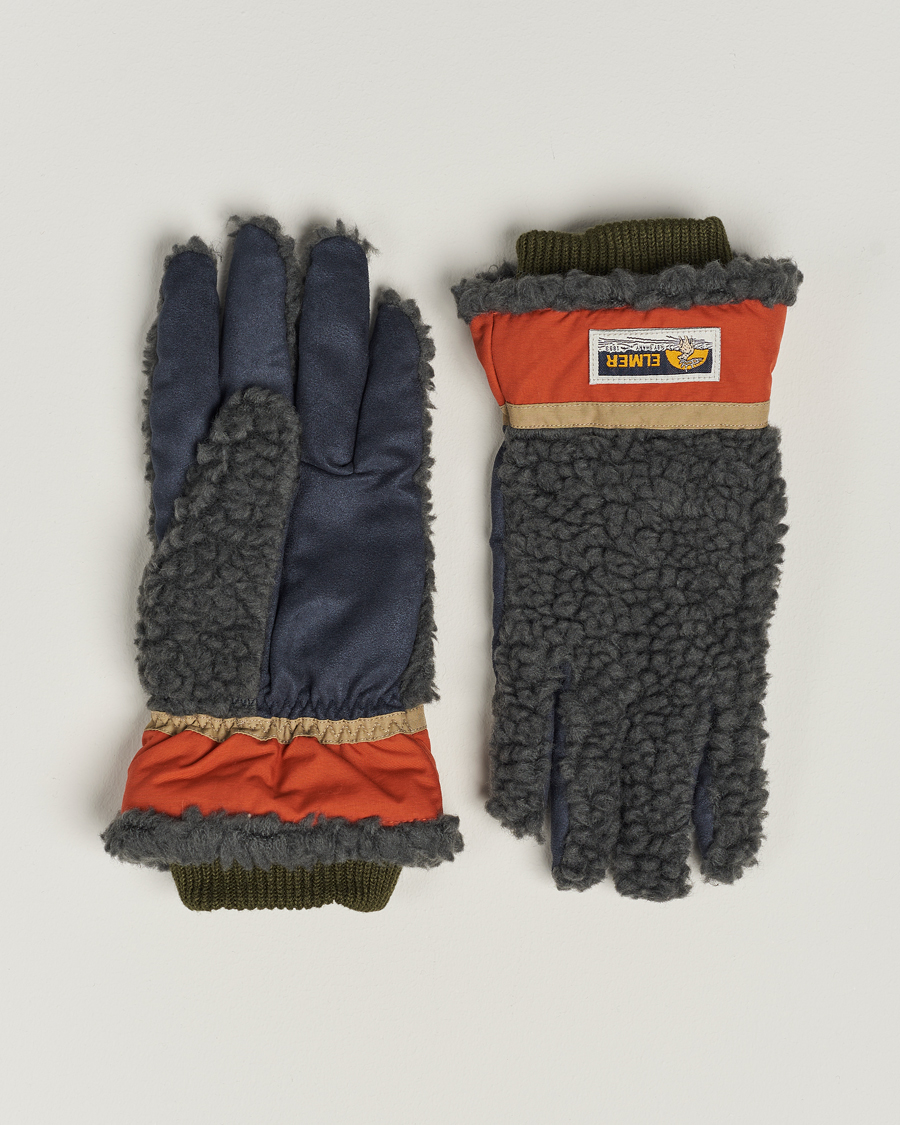 Men | Elmer by Swany Sota Wool Teddy Gloves Khaki | Elmer by Swany | Sota Wool Teddy Gloves Khaki