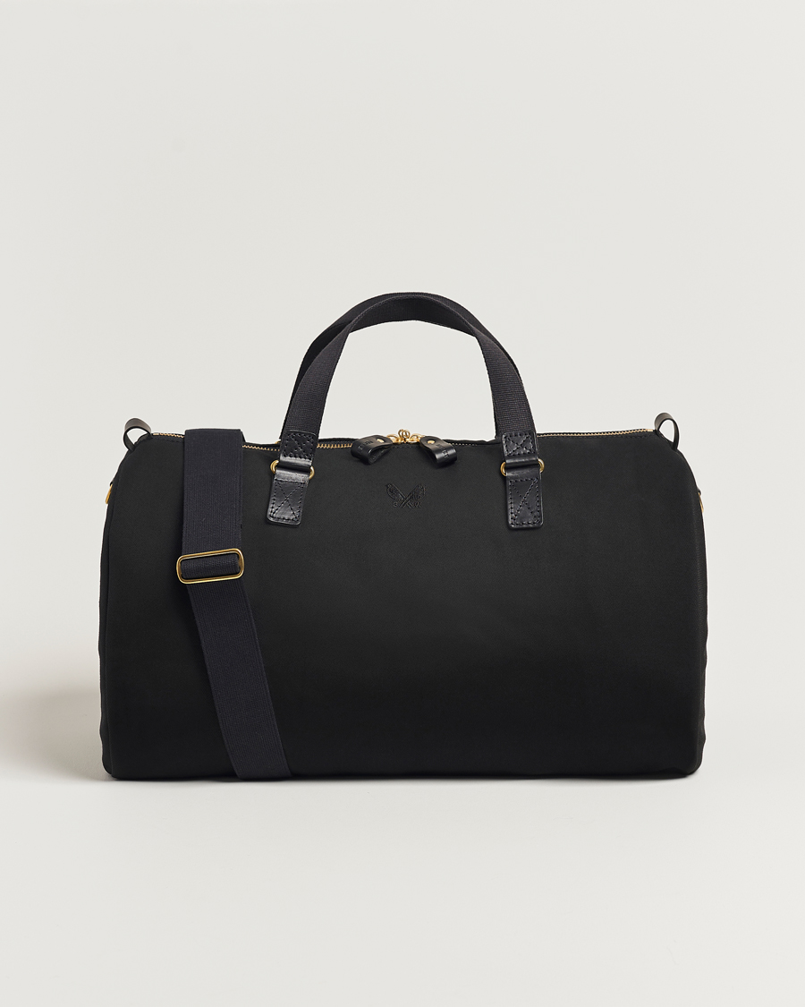 Men | Bags | Bennett Winch | Canvas Suit Carrier Holdall Black
