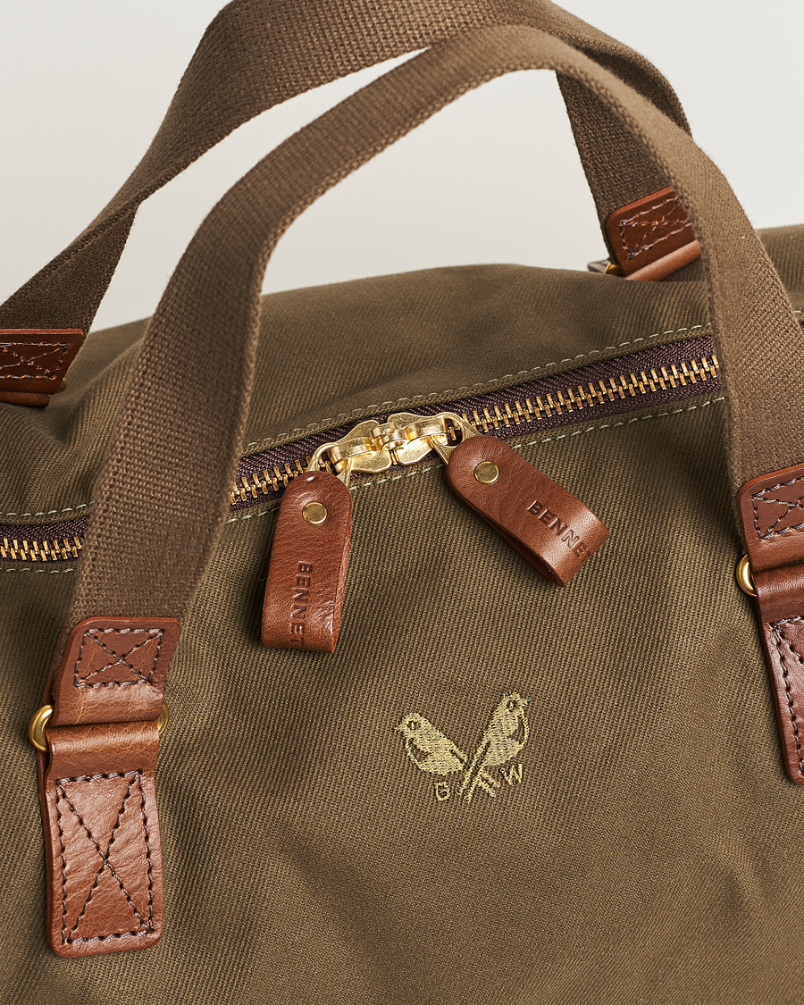 Men | Bags | Bennett Winch | Canvas Suit Carrier Holdall Olive