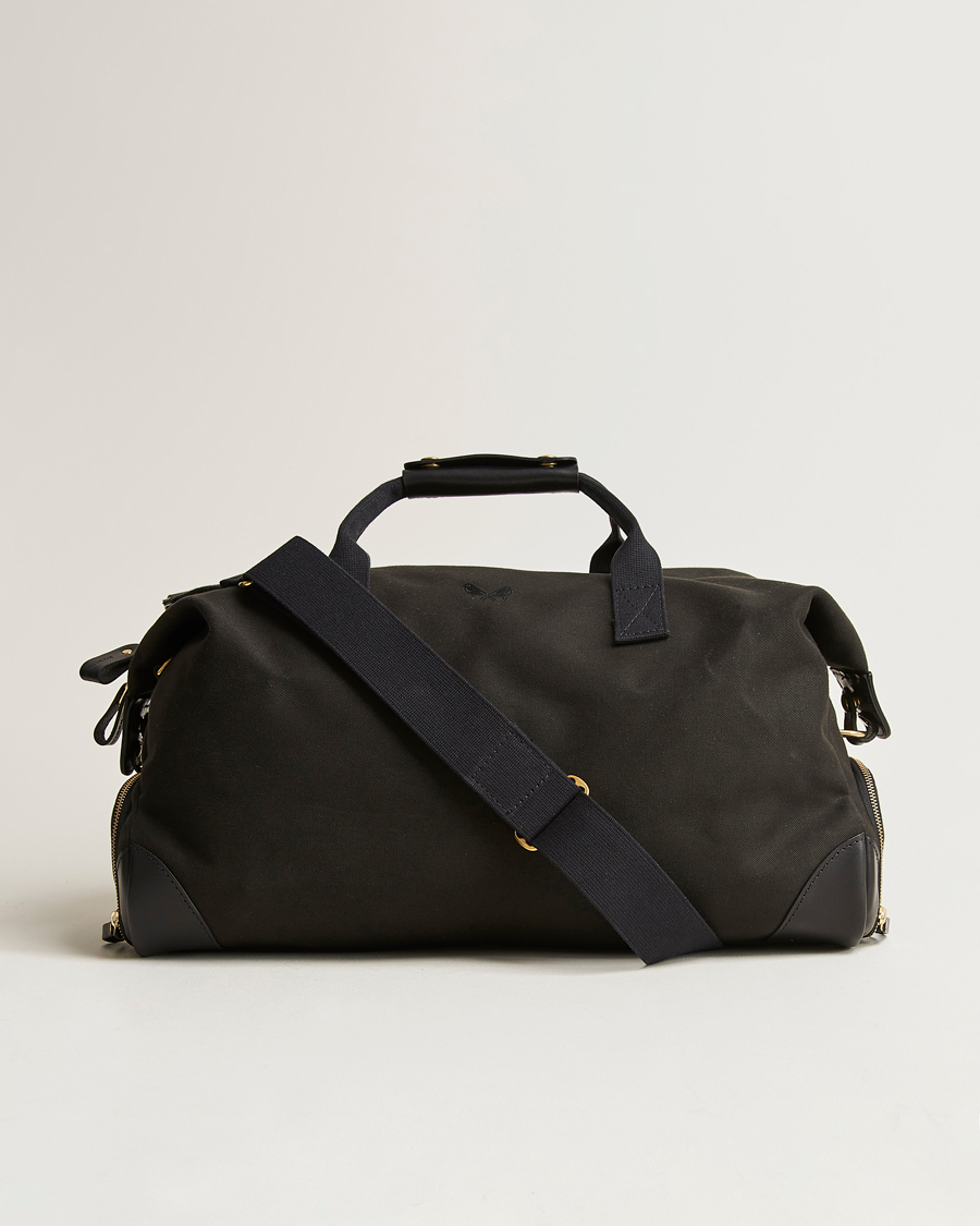 Men | Bags | Bennett Winch | Canvas Weekender Black