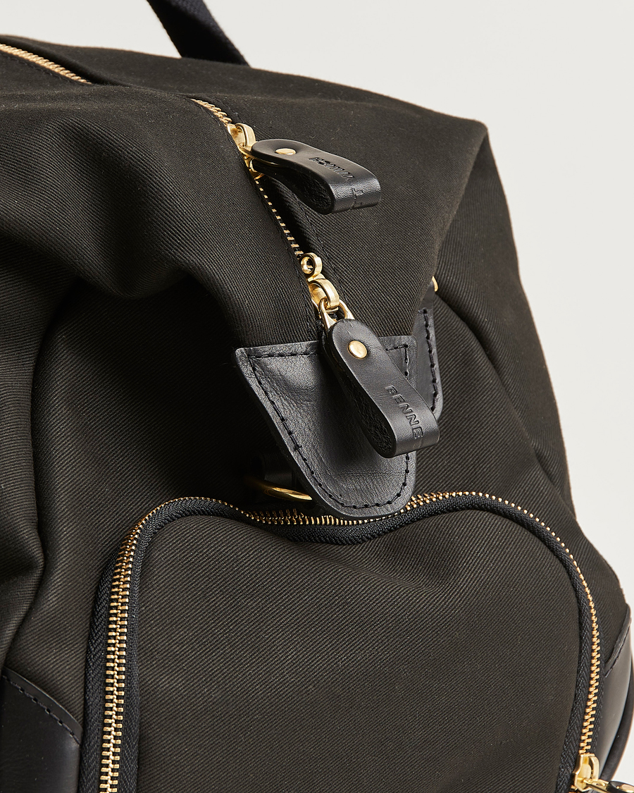 Men | Bags | Bennett Winch | Canvas Weekender Black