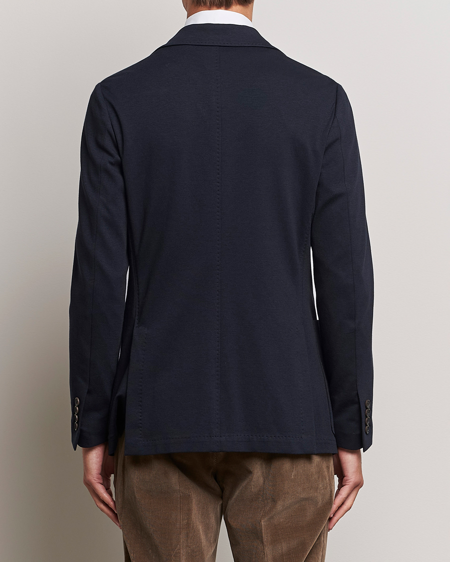 Men | Blazers | Canali | Jersey Blazer Navy