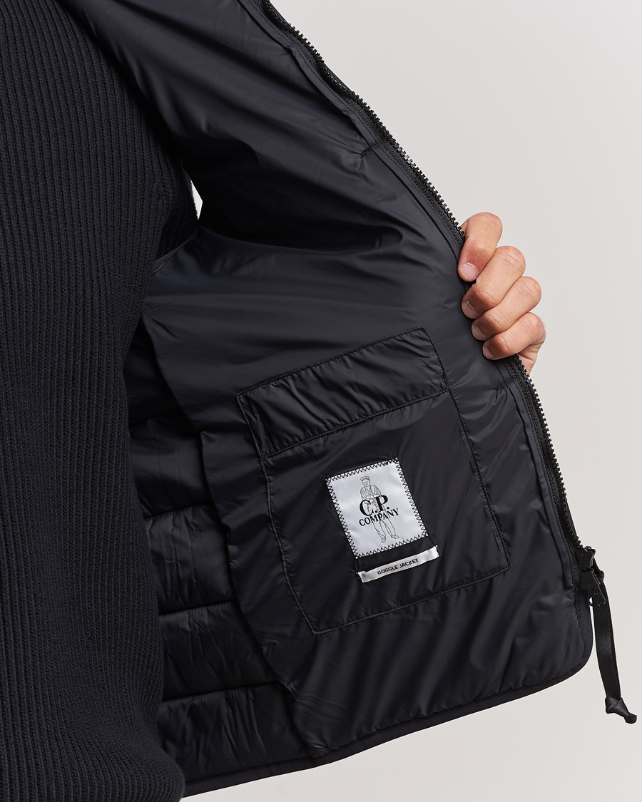 Men | Coats & Jackets | C.P. Company | CP Shell - R Mixed Goggle Vest Black