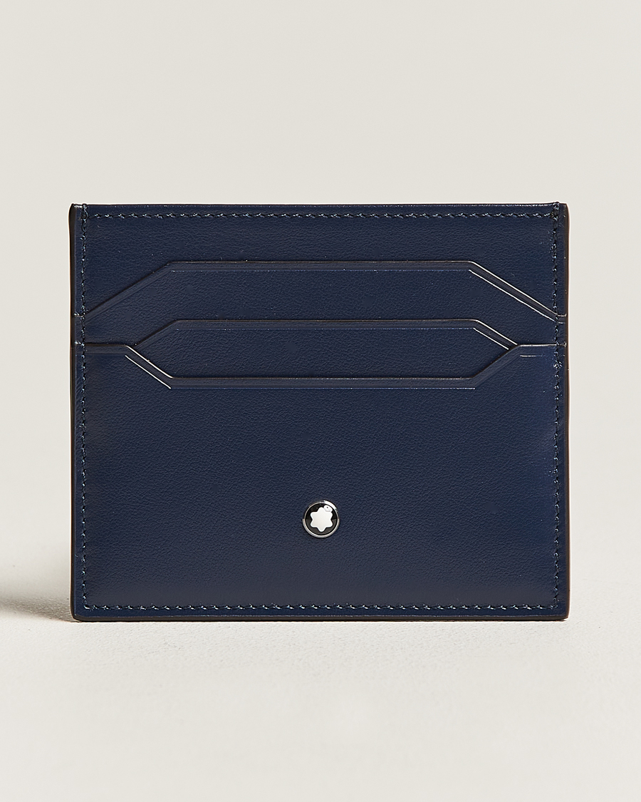 Men | Wallets | Montblanc | Meisterstück Card Holder 6cc Ink Blue