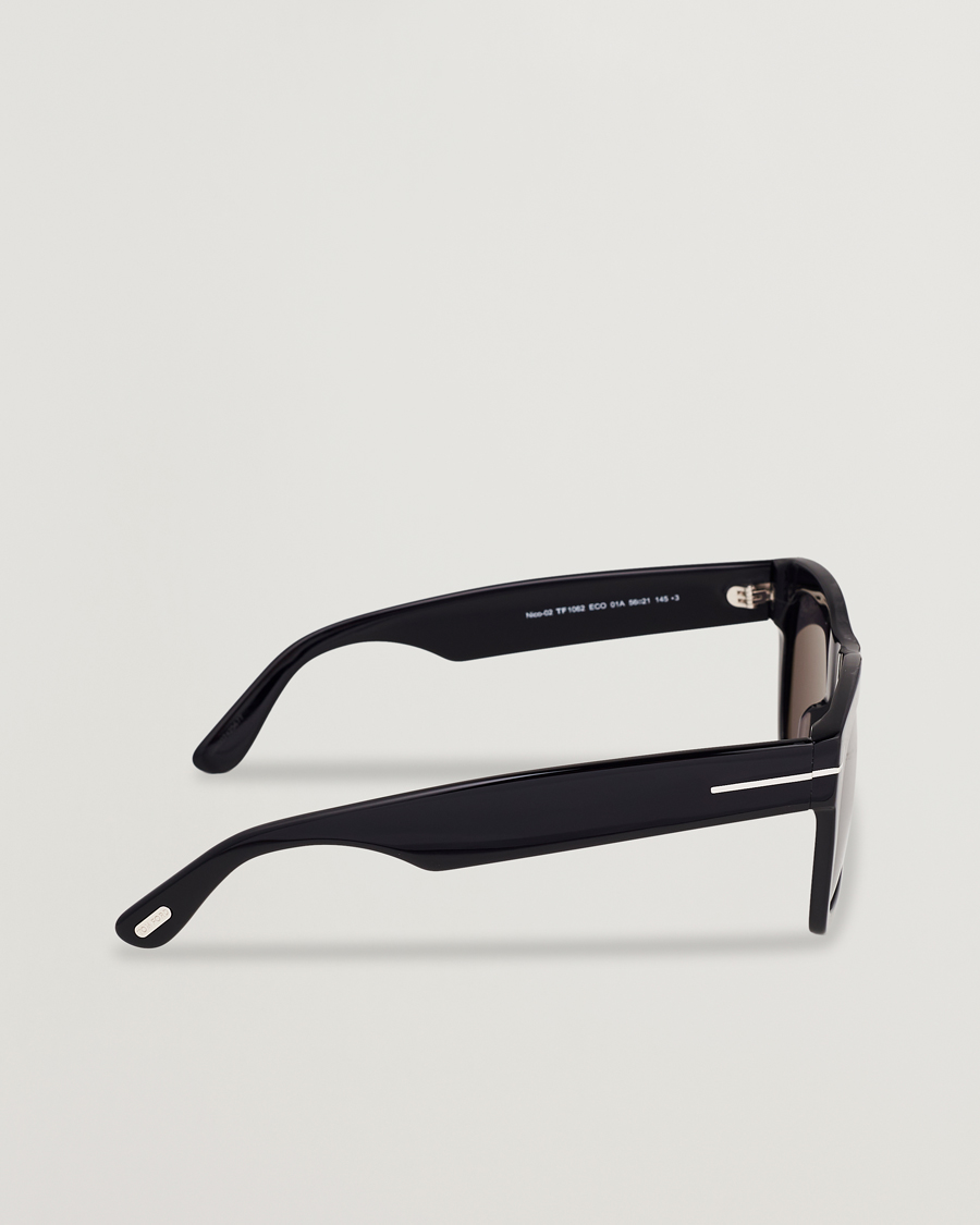 Men | Sunglasses | Tom Ford | Nico-02 Sunglasses Shine Black/Smoke