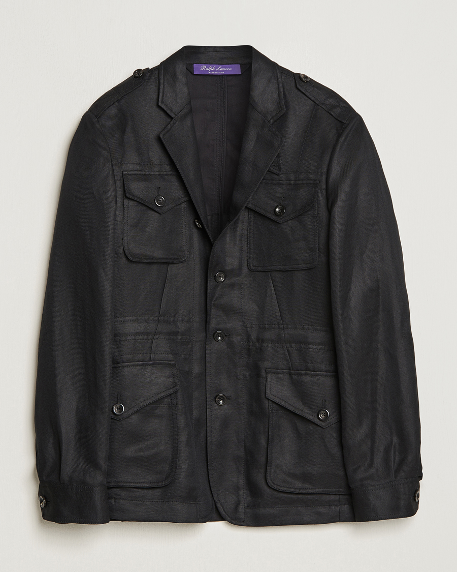 Men | Coats & Jackets | Ralph Lauren Purple Label | Field Jacket Black