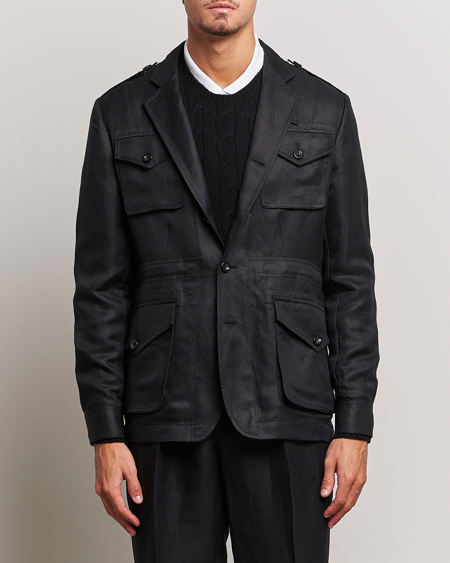 Men | Coats & Jackets | Ralph Lauren Purple Label | Field Jacket Black