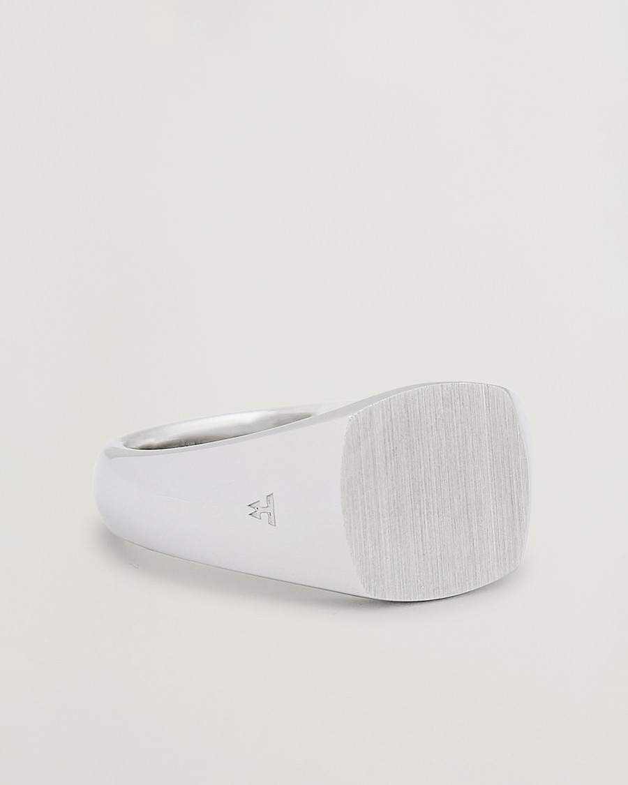Men | Jewellery | Tom Wood | Kay Ring Satin Silver