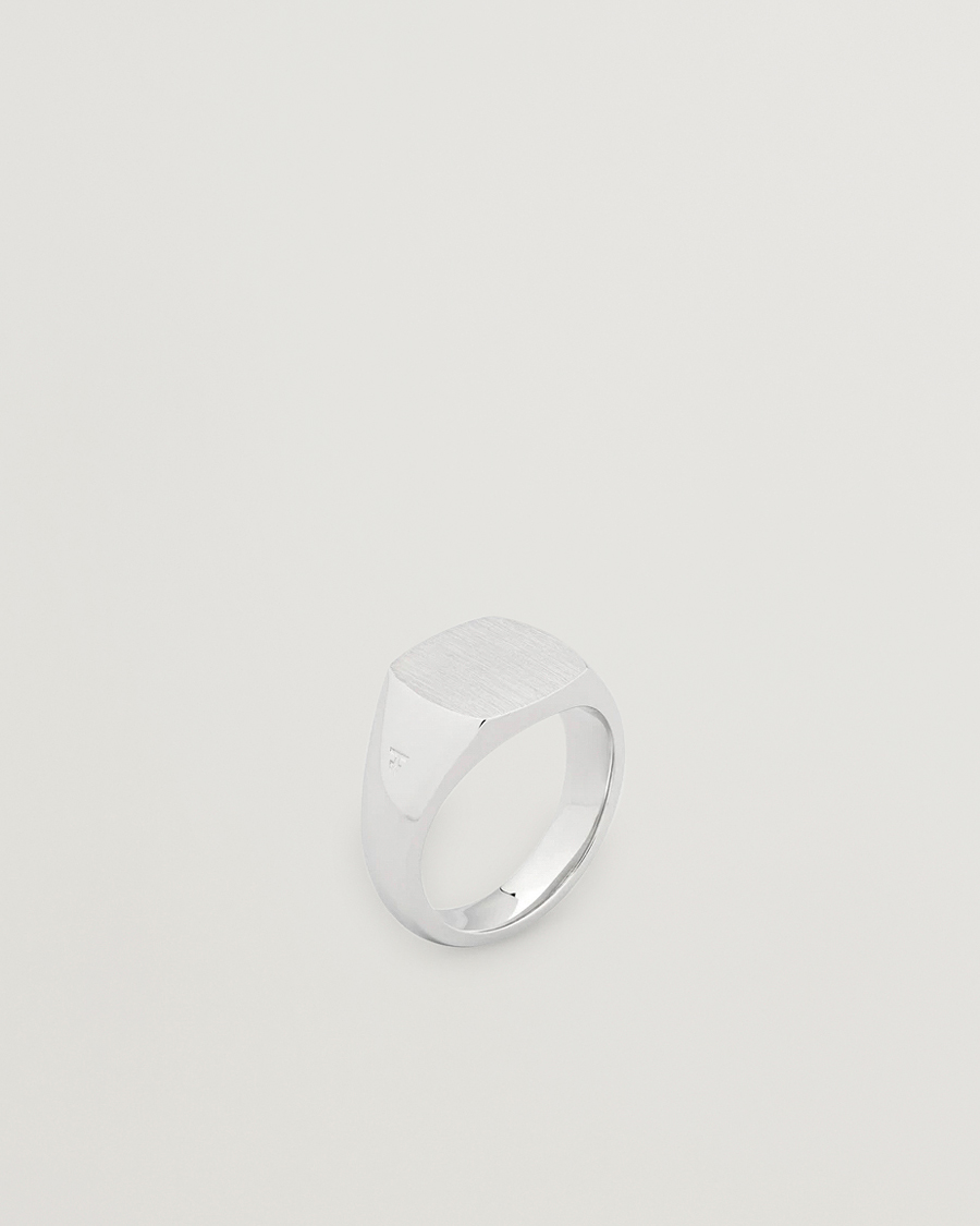 Men | Jewellery | Tom Wood | Kay Ring Satin Silver
