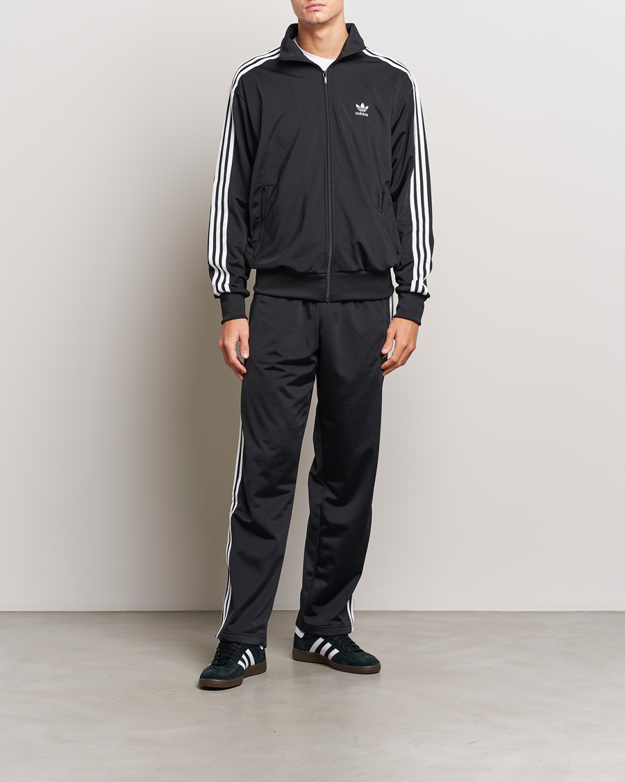 Men | Sweaters & Knitwear | adidas Originals | Firebird Full Zip Black/White
