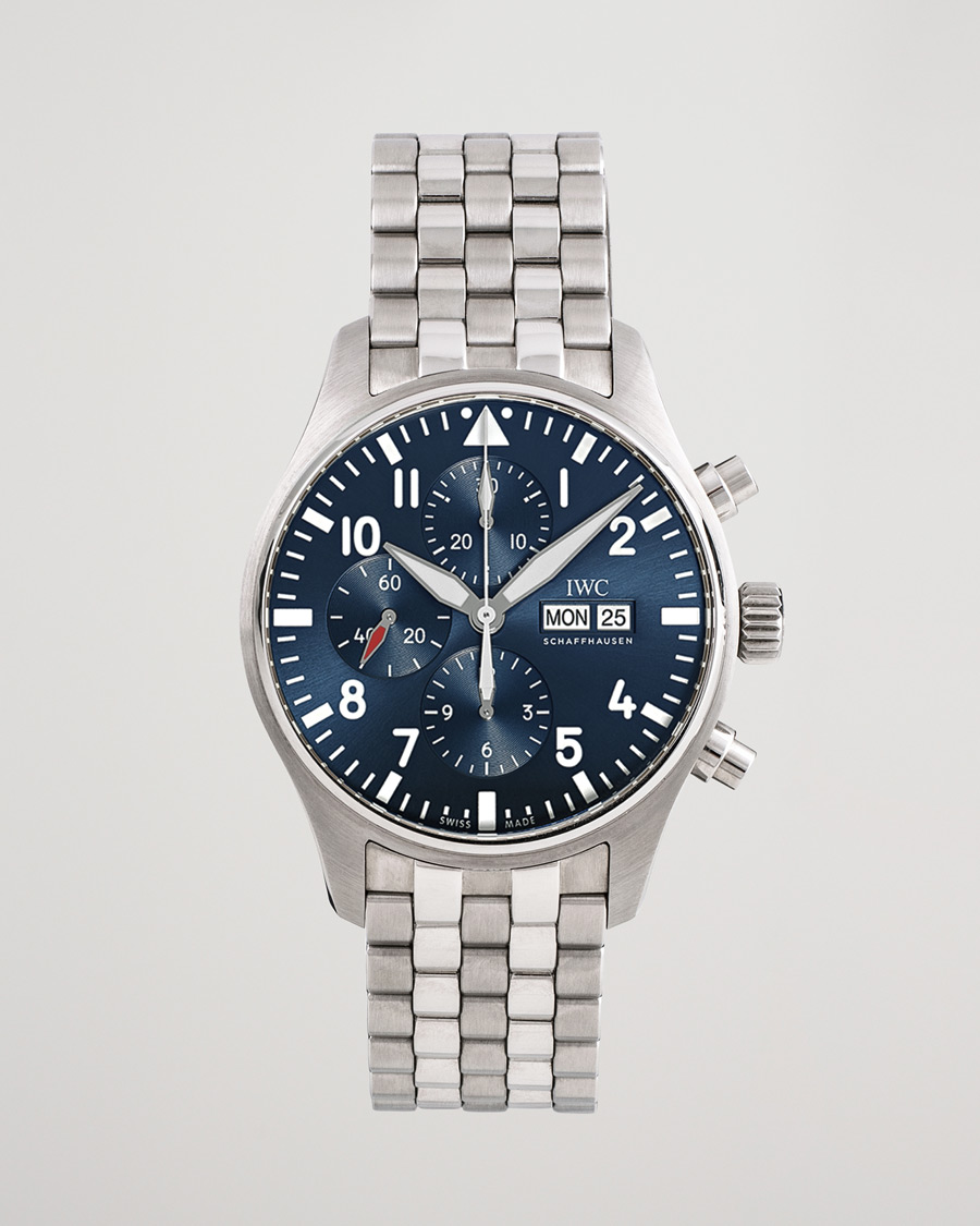 Men | IWC Pre-Owned Le petit Steel IW3777-17 Blue | IWC Pre-Owned | Le petit Steel IW3777-17 Blue