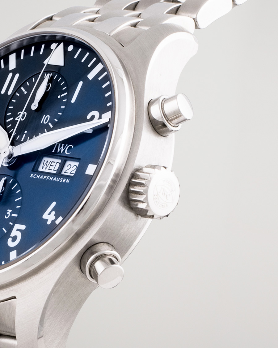 Men | IWC Pre-Owned Le petit Steel IW3777-17 Blue | IWC Pre-Owned | Le petit Steel IW3777-17 Blue