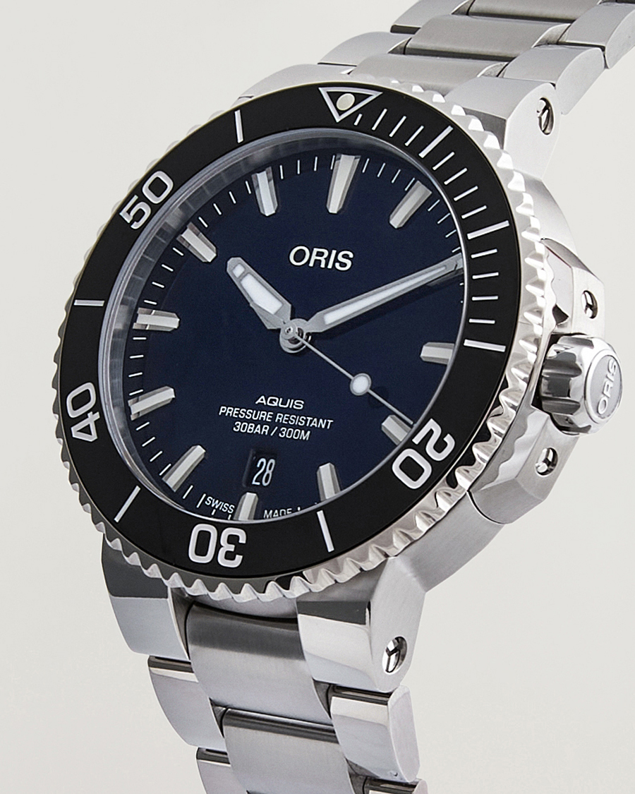 Men | Oris Aquis Date 43,5mm Blue | Oris | Aquis Date 43,5mm Blue