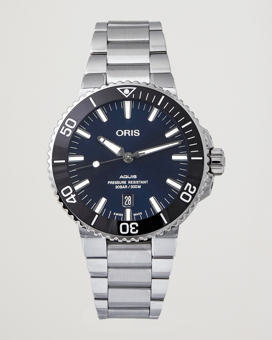 Men | Oris Aquis Date 41,5mm Blue | Oris | Aquis Date 41,5mm Blue