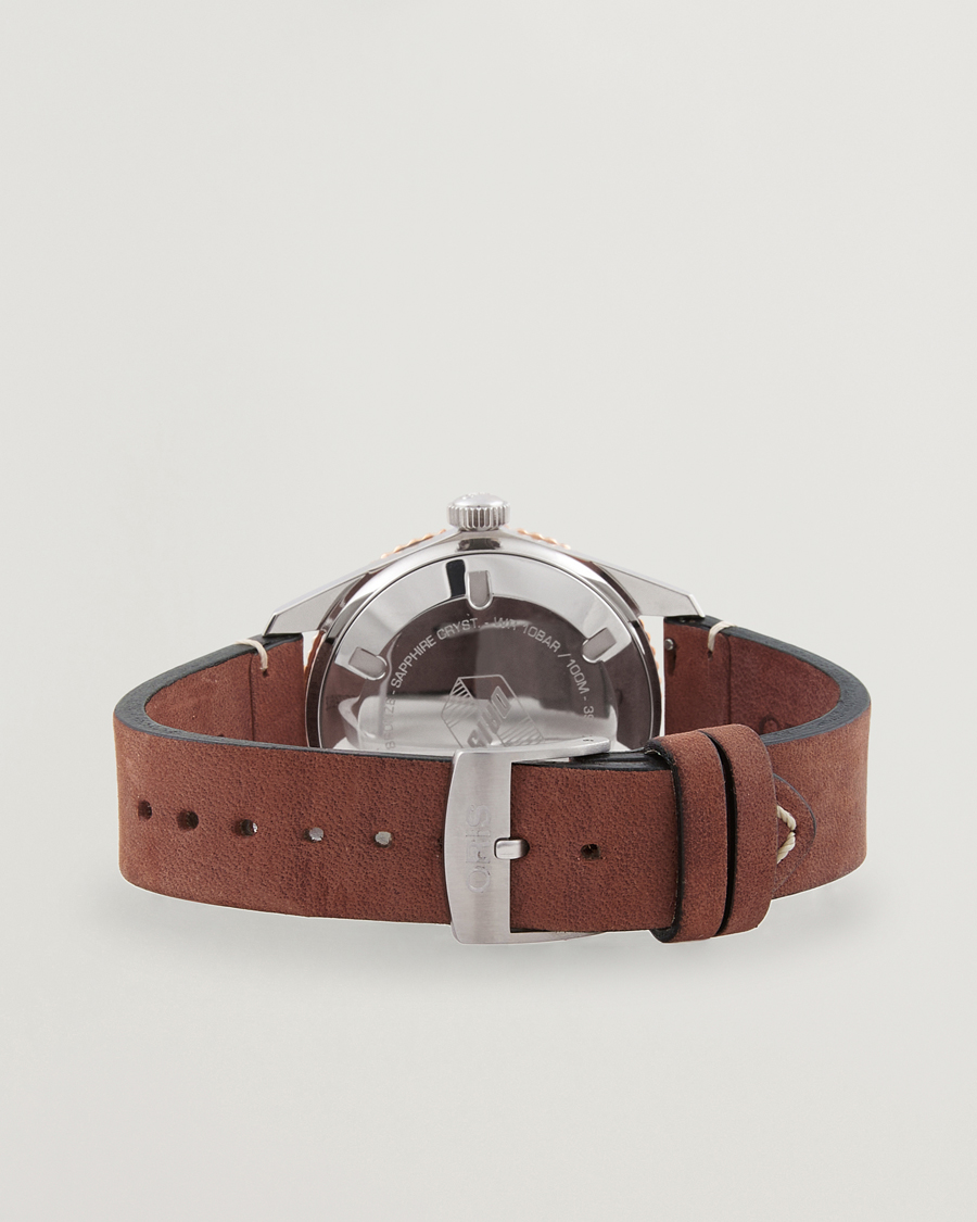 Men | Oris Divers Sixty-Five 40mm Leather Bracelet Brown | Oris | Divers Sixty-Five 40mm Leather Bracelet Brown