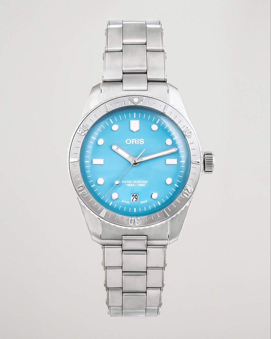 Men | Oris Divers Sixty-Five 38,5mm Cotton Candy Blue | Oris | Divers Sixty-Five 38,5mm Cotton Candy Blue